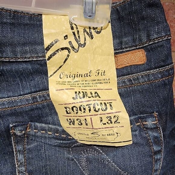 Silver Jeans Julia Bootcut Sz 31 / 32 NWT - Picture 3 of 7